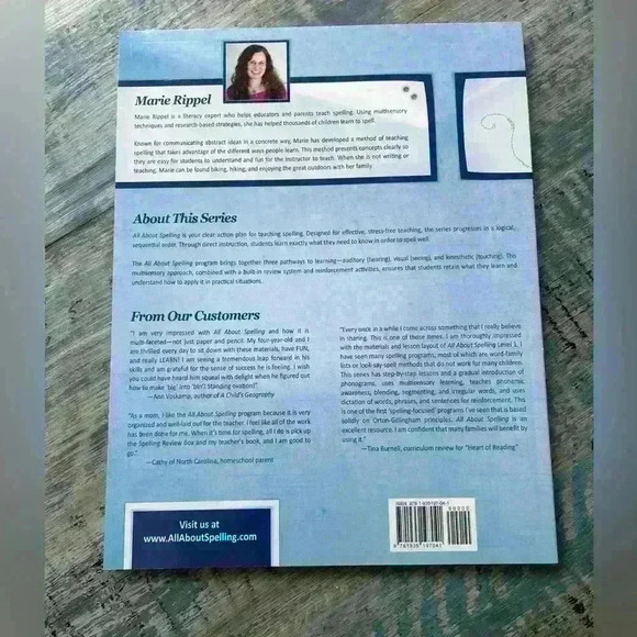 Marie Rippel All About Spelling Level 1 Teacher's Manual - Picture 3 of 3